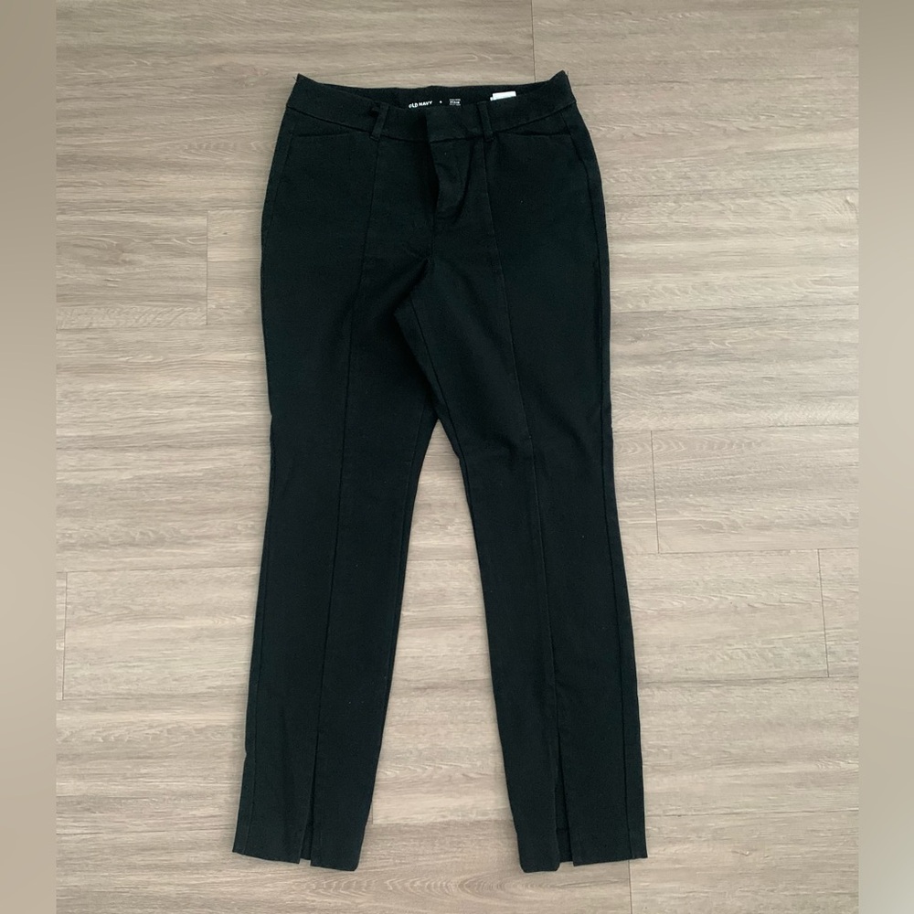 Women's | old navy | pixie high waist | split hem (front of pants) 6